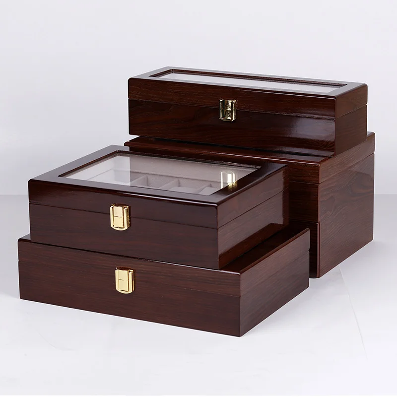 1 household and commercial coffee colored glossy painted watch box, suitable for 6, 10, 12, and 20 watches, mechanical watch sto
1 household and commercial coffee colored glossy painted watch box, suitable for 6, 10, 12, and 20 watches, mechanical watch sto