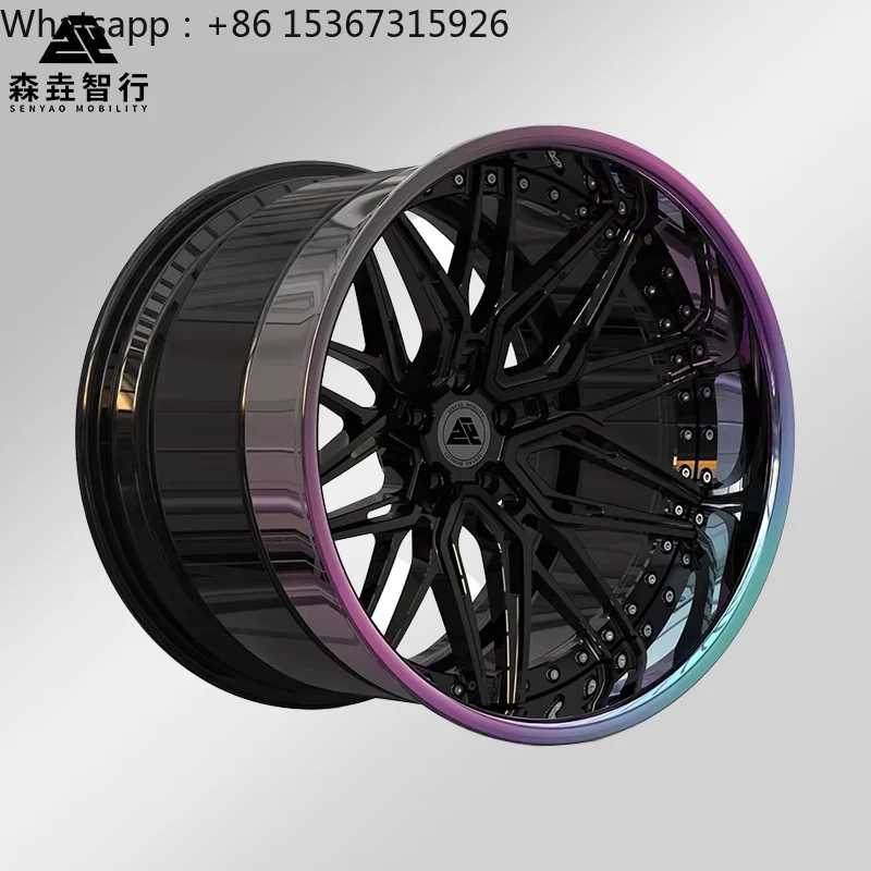 18-24 Inch 3-piece Luxury Gloss Black Mesh Forged Wheels for Lamborghini Ferrari Porsche Audi R8
18-24 Inch 3-piece Luxury Gloss Black Mesh Forged Wheels for Lamborghini Ferrari Porsche Audi R8