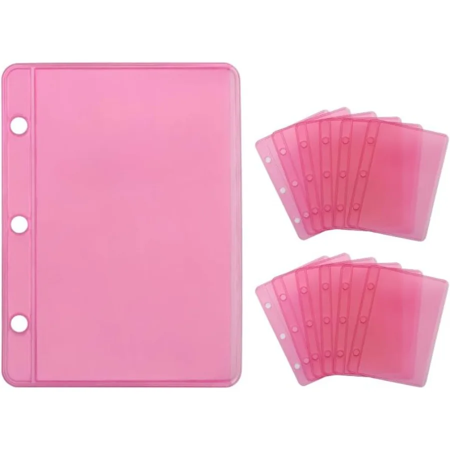 12 Pink Mini Binder Pockets Zipless A9 Cash Budget Envelopes Binder Inserts Sleeves PVC Sheet Protector for 3 Ring Binders Orga
12 Pink Mini Binder Pockets Zipless A9 Cash Budget Envelopes Binder Inserts Sleeves PVC Sheet Protector for 3 Ring Binders Orga