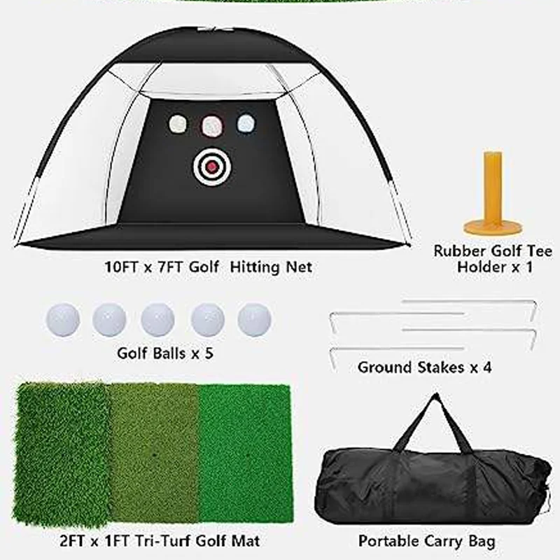 High Quality Indoor Outdoor Chipping Golf Swing Training Aids Portable Training Golf Net Golf Hitting Net
High Quality Indoor Outdoor Chipping Golf Swing Training Aids Portable Training Golf Net Golf Hitting Net