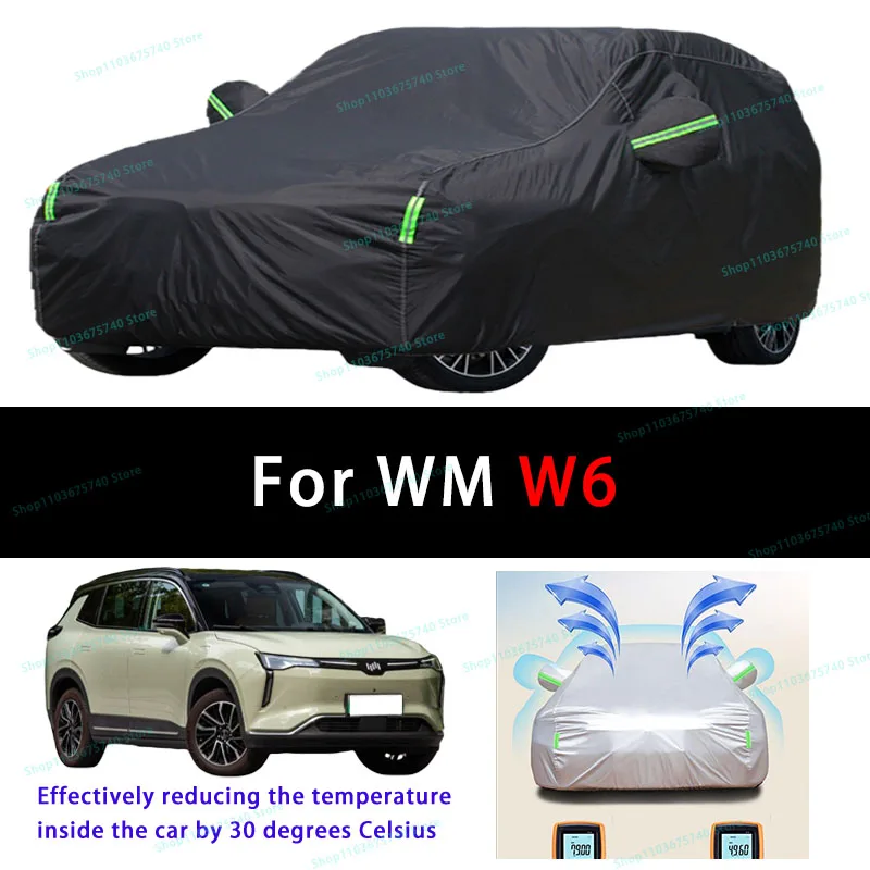 For WM W6 Summer Full Car Covers Outdoor Sun uv Protection Dust Cooling Protective Auto Protective Cover
For WM W6 Summer Full Car Covers Outdoor Sun uv Protection Dust Cooling Protective Auto Protective Cover