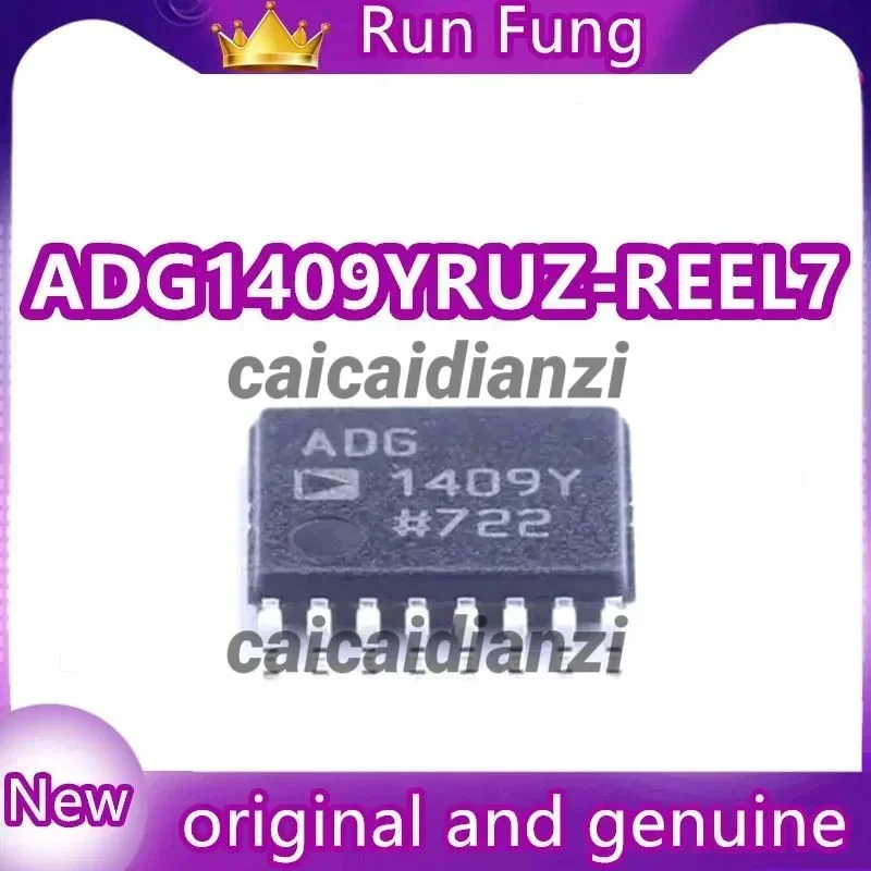 ADG1409YRUZ-REEL7 ADG1409YRUZ 2 цепи IC переключатель 1: 4, 7 Ом 16-TSSOP 5 шт./партия Новый оригинал
ADG1409YRUZ-REEL7 ADG1409YRUZ 2 цепи IC переключатель 1: 4, 7 Ом 16-TSSOP 5 шт./партия Новый оригинал