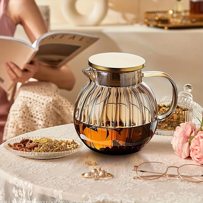 High Temperature Resistant Thickened Glass Teapot with Tea Strainer for Home Use Kungfu Tea Set
High Temperature Resistant Thickened Glass Teapot with Tea Strainer for Home Use Kungfu Tea Set