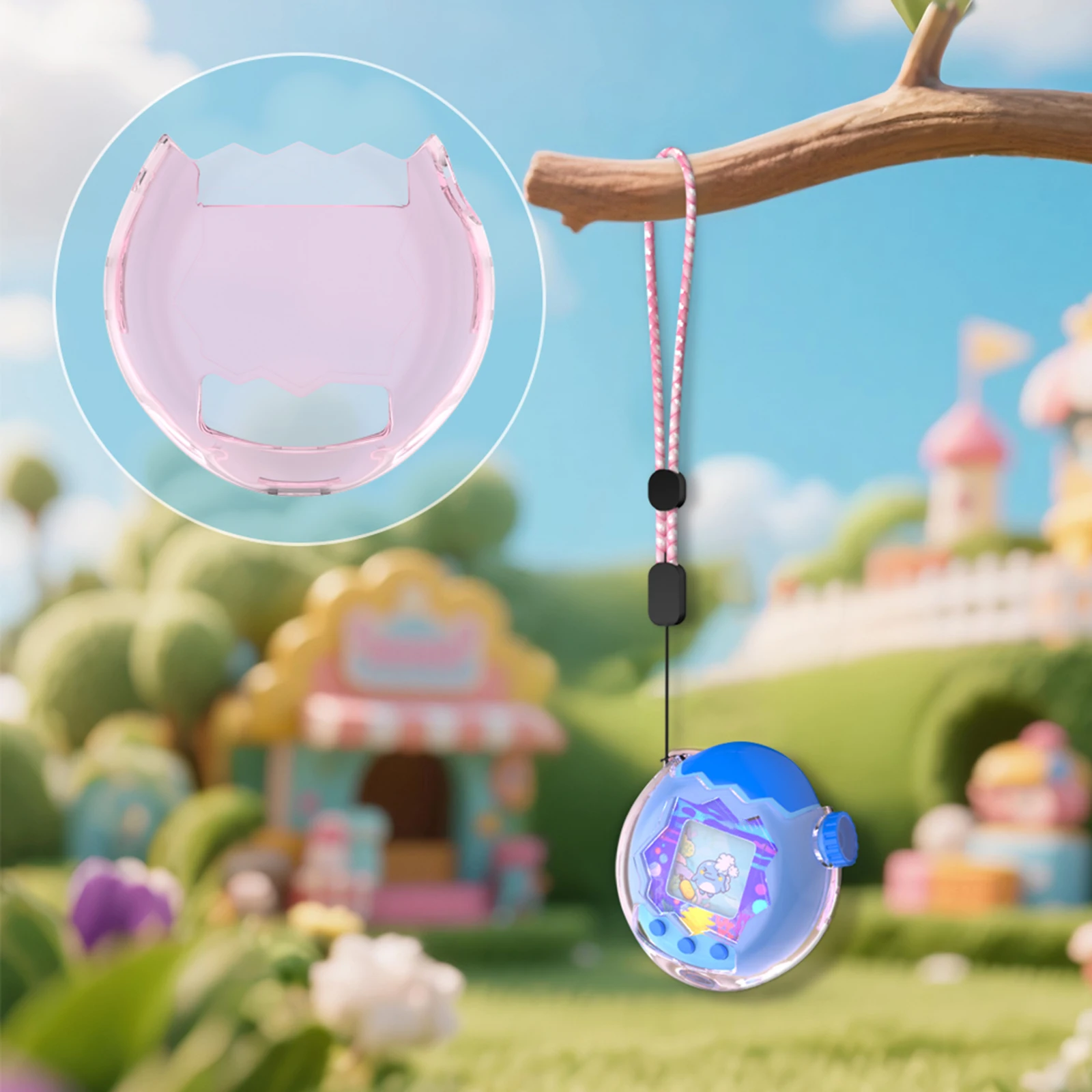 Hard Shell Protective Cover Dustproof Anti-Scratch Clear Cover PC Hard Shell Accessories for Tamagotchi Paradise
Hard Shell Protective Cover Dustproof Anti-Scratch Clear Cover PC Hard Shell Accessories for Tamagotchi Paradise