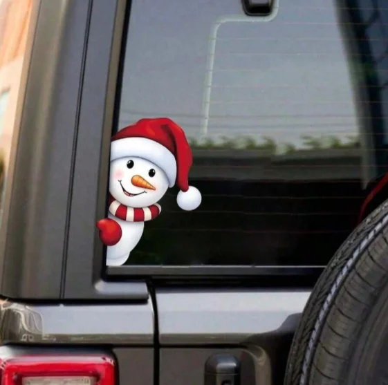 1Pc Christmas Snowman Peeking Car Decal, Cute Cartoon Window Sticker, Holiday Decor
1Pc Christmas Snowman Peeking Car Decal, Cute Cartoon Window Sticker, Holiday Decor