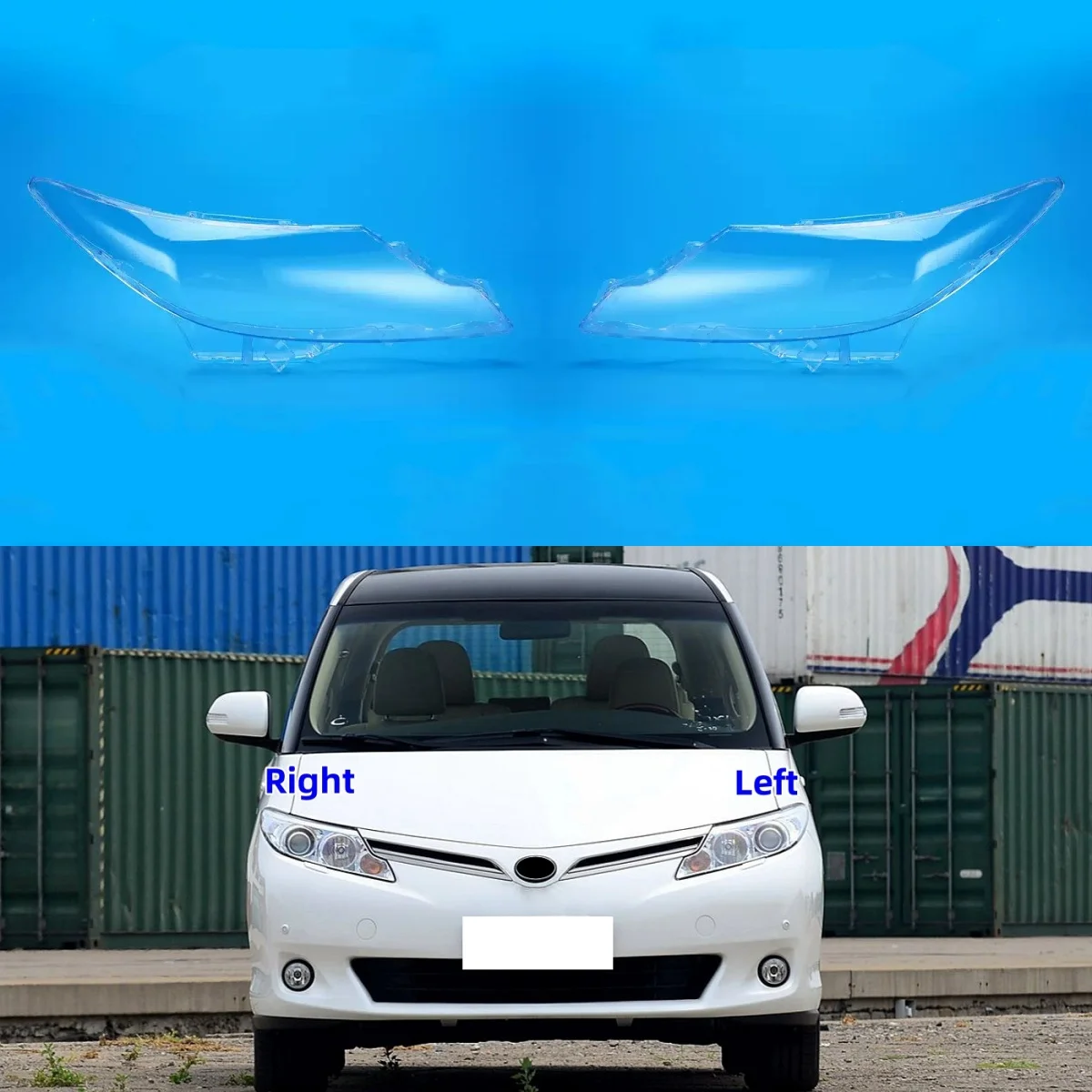 For Toyota Previa 2009 2010 2011 2012 2013 2014 2015 Car Headlight Lens Cover Head Light Lampshade Front Light Shell Cover
For Toyota Previa 2009 2010 2011 2012 2013 2014 2015 Car Headlight Lens Cover Head Light Lampshade Front Light Shell Cover