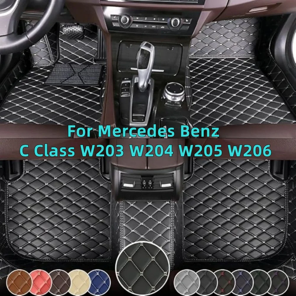 Коврики на заказ для Mercedes Benz C Class W203 2004-2007 W204 W205 W206 2023 Полное покрытие Автомобильные коврики Роскошные напольные покрытия
Коврики на заказ для Mercedes Benz C Class W203 2004-2007 W204 W205 W206 2023 Полное покрытие Автомобильные коврики Роскошные напольные покрытия
