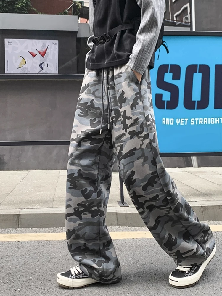 Камуфляжные спортивные брюки Cleanfit American Sle, мужские свободные брюки с прямыми штанинами, осенний бренд Faion, тяжелый вес Cleanfit 
Камуфляжные спортивные брюки Cleanfit American Sle, мужские свободные брюки с прямыми штанинами, осенний бренд Faion, тяжелый вес Cleanfit