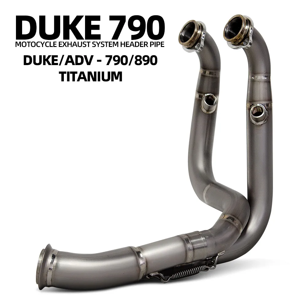 Motorcycle Escape Header Tube Compatible Original Exhaust Muffler For DUKE790 DUKE890 790ADV 890ADV Full Titanium Alloy Manifold
Motorcycle Escape Header Tube Compatible Original Exhaust Muffler For DUKE790 DUKE890 790ADV 890ADV Full Titanium Alloy Manifold