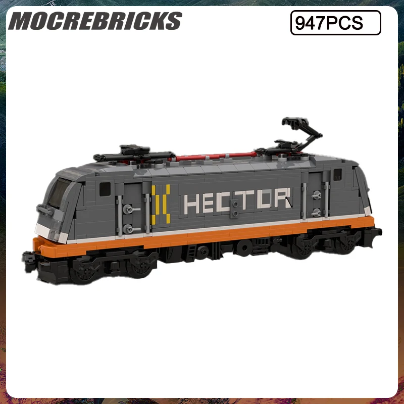 MOC City Train Series HectorRail Taurus III Модель поезда Строительные блоки DIY Кирпичи Детские развивающие игрушки Рождественский подарок
MOC City Train Series HectorRail Taurus III Модель поезда Строительные блоки DIY Кирпичи Детские развивающие игрушки Рождественский подарок