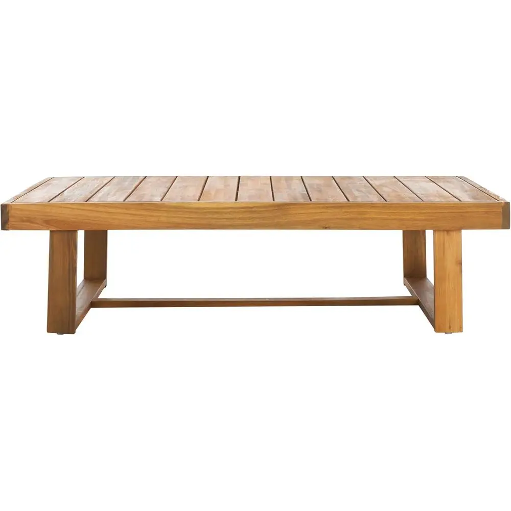 Duncan Natural Brown Solid Wood Slatted Coffee Table - Outdoor Collection
Duncan Natural Brown Solid Wood Slatted Coffee Table - Outdoor Collection