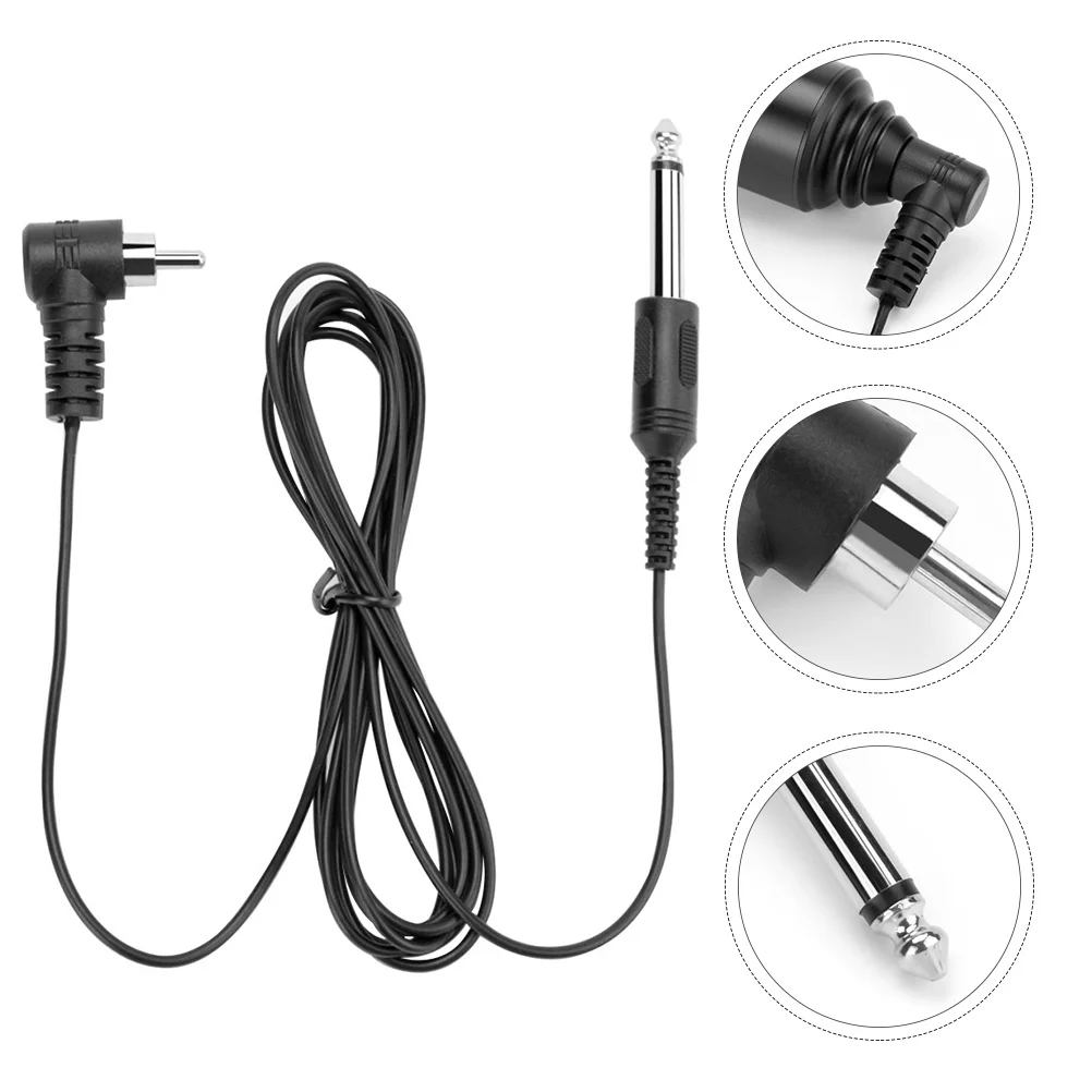 1.92m Audio Interface Cable Tattoos Machine Hook Line Clip Cord Cable Electrical Conductivity Tool Tattoos Hook Line
1.92m Audio Interface Cable Tattoos Machine Hook Line Clip Cord Cable Electrical Conductivity Tool Tattoos Hook Line