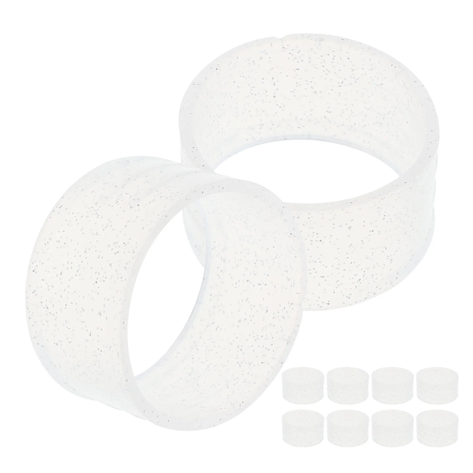 10 шт. силиконовых кольцевых фиксаторов для теннисных ручек, блестящие противоскользящие обмотки для крепления накладки, демпфер вибраций для теннисной ракетки
10 шт. силиконовых кольцевых фиксаторов для теннисных ручек, блестящие противоскользящие обмотки для крепления накладки, демпфер вибраций для теннисной ракетки