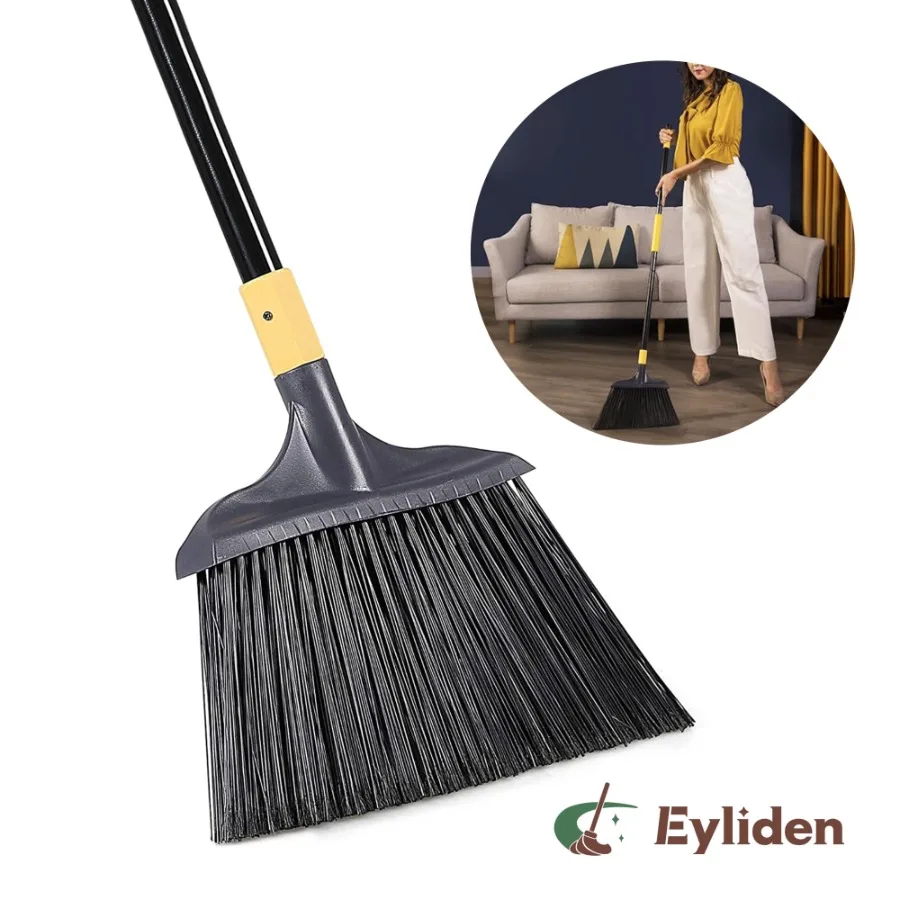 Heavy-Duty Angle Broom for Indoor and Outdoor Use
Heavy-Duty Angle Broom for Indoor and Outdoor Use