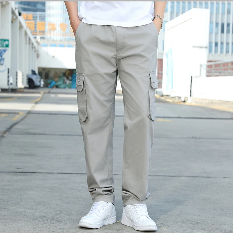 2026 Autumn/Winter New Style Simple Casual Pants for Men Loose Straight Cut Pure Cotton Washed Asian size
2026 Autumn/Winter New Style Simple Casual Pants for Men Loose Straight Cut Pure Cotton Washed Asian size