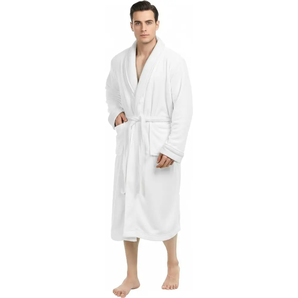 NY Threads Mens Robe, Luxury Plush leece Mens Bathrobe, Spa Bath Robe or Men
NY Threads Mens Robe, Luxury Plush leece Mens Bathrobe, Spa Bath Robe or Men