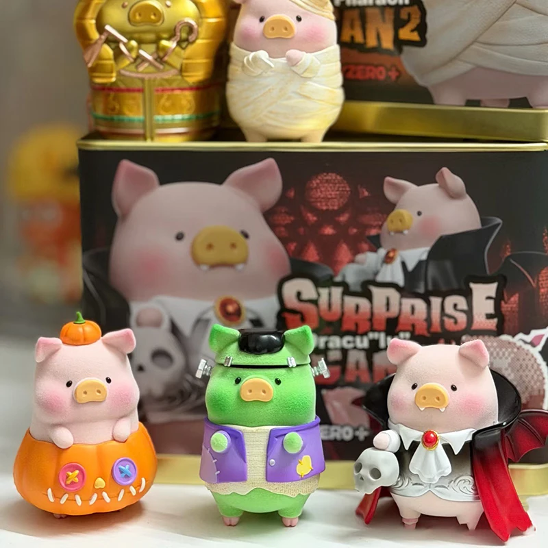 Lulu The Canned Pig Halloween Series Blind Box Set Vampire Mummy Frankenstein Pumpkin Monster Action Figure Kids Christmas Gift
Lulu The Canned Pig Halloween Series Blind Box Set Vampire Mummy Frankenstein Pumpkin Monster Action Figure Kids Christmas Gift
