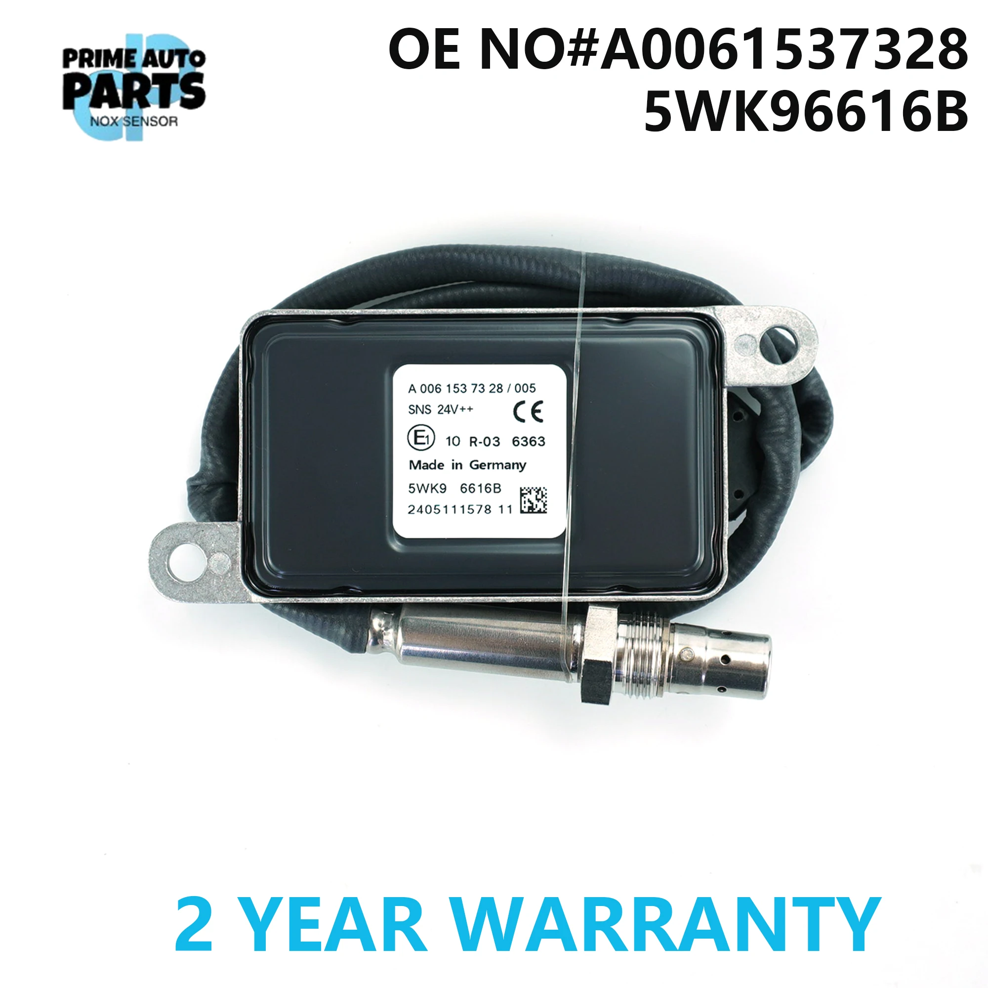 Factory Good Sale Car Nox Sensor 5WK9 6616B A0061537328 5WK96616B Nitrogen Oxide Sensor for BENZ
Factory Good Sale Car Nox Sensor 5WK9 6616B A0061537328 5WK96616B Nitrogen Oxide Sensor for BENZ