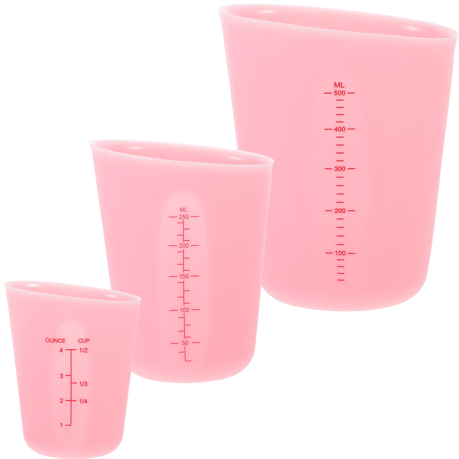3pcs 125ml 250ml 500ml Measuring Cups Silicone Epoxy Resin Craft Mixing Tools Foldable Reusable Jewelry Making Kit Graduated
3pcs 125ml 250ml 500ml Measuring Cups Silicone Epoxy Resin Craft Mixing Tools Foldable Reusable Jewelry Making Kit Graduated