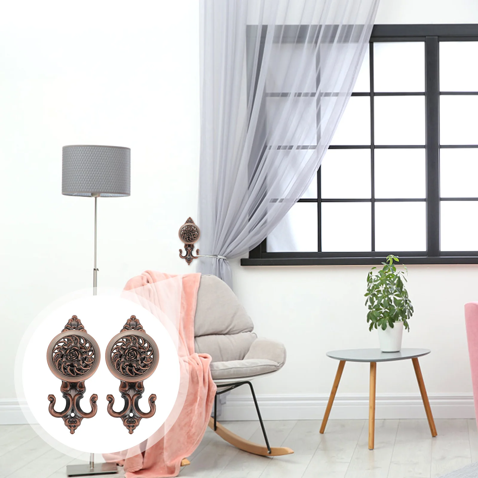 Curtain Hooks European Style Aluminum Alloy Cyan Fixing For Home Decorative Window Sheer Tiebacks Wall Mount Holders Metal
Curtain Hooks European Style Aluminum Alloy Cyan Fixing For Home Decorative Window Sheer Tiebacks Wall Mount Holders Metal