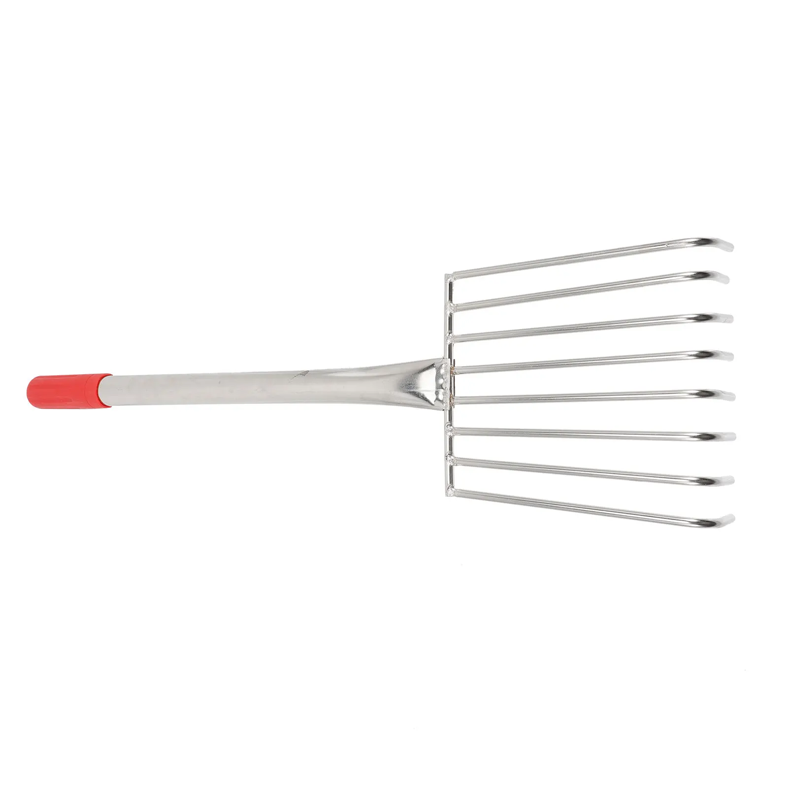 Stainless Rake Durable Garden Tool Rubber Handle Metal Claw Digging Spreading Soil Loosening Lawn Leaf Shell Planter
Stainless Rake Durable Garden Tool Rubber Handle Metal Claw Digging Spreading Soil Loosening Lawn Leaf Shell Planter