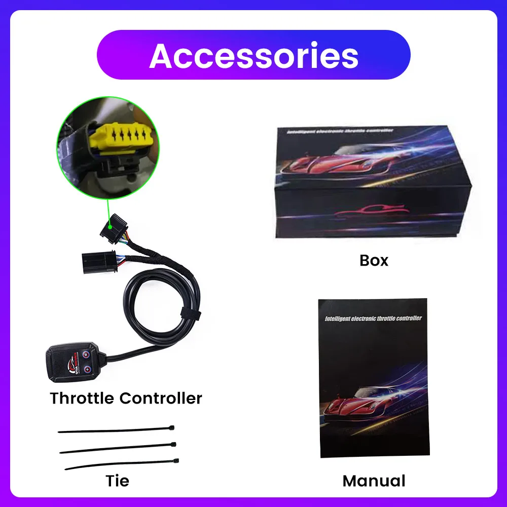 Car Electronic Throttle Controller Racing Accelerator Potent Booster For Peugeot Citroen B Bluetooth APP Tuning Parts Accessory
Car Electronic Throttle Controller Racing Accelerator Potent Booster For Peugeot Citroen B Bluetooth APP Tuning Parts Accessory
