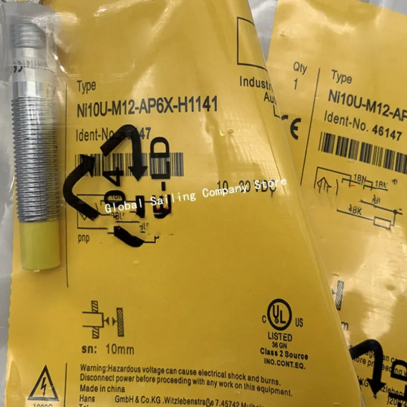 3 шт. новый бесконтактный переключатель NI10U-M12-AP6X-H1141 NI10U-M12-AN6X-H1141
3 шт. новый бесконтактный переключатель NI10U-M12-AP6X-H1141 NI10U-M12-AN6X-H1141