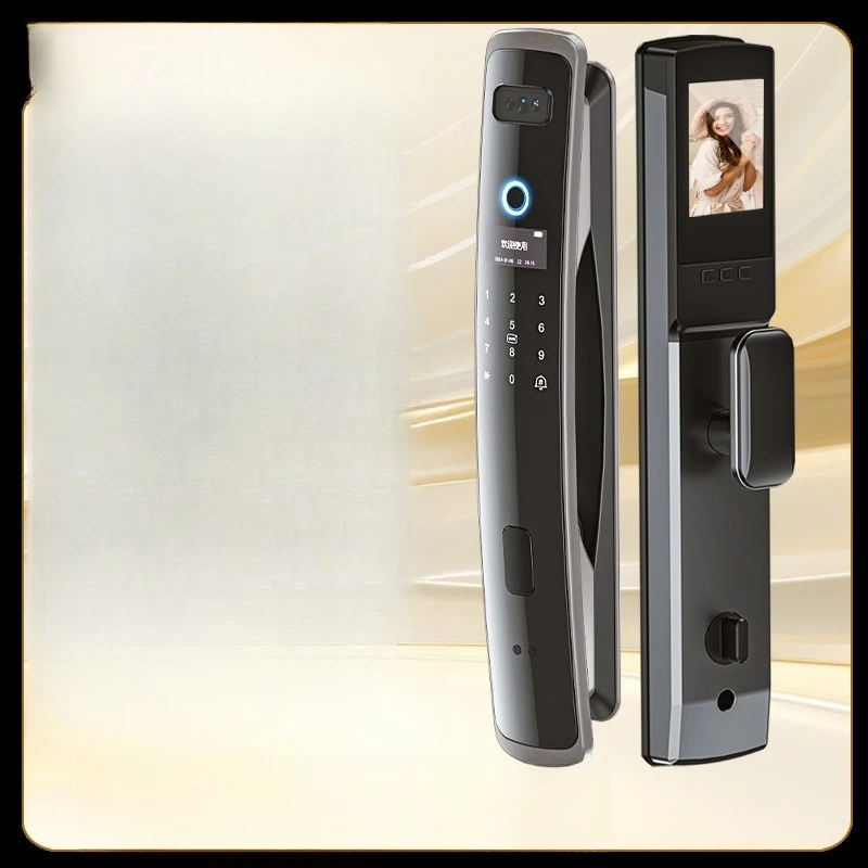 Facial recognition fingerprint lock Home anti-theft smart door lock
Facial recognition fingerprint lock Home anti-theft smart door lock