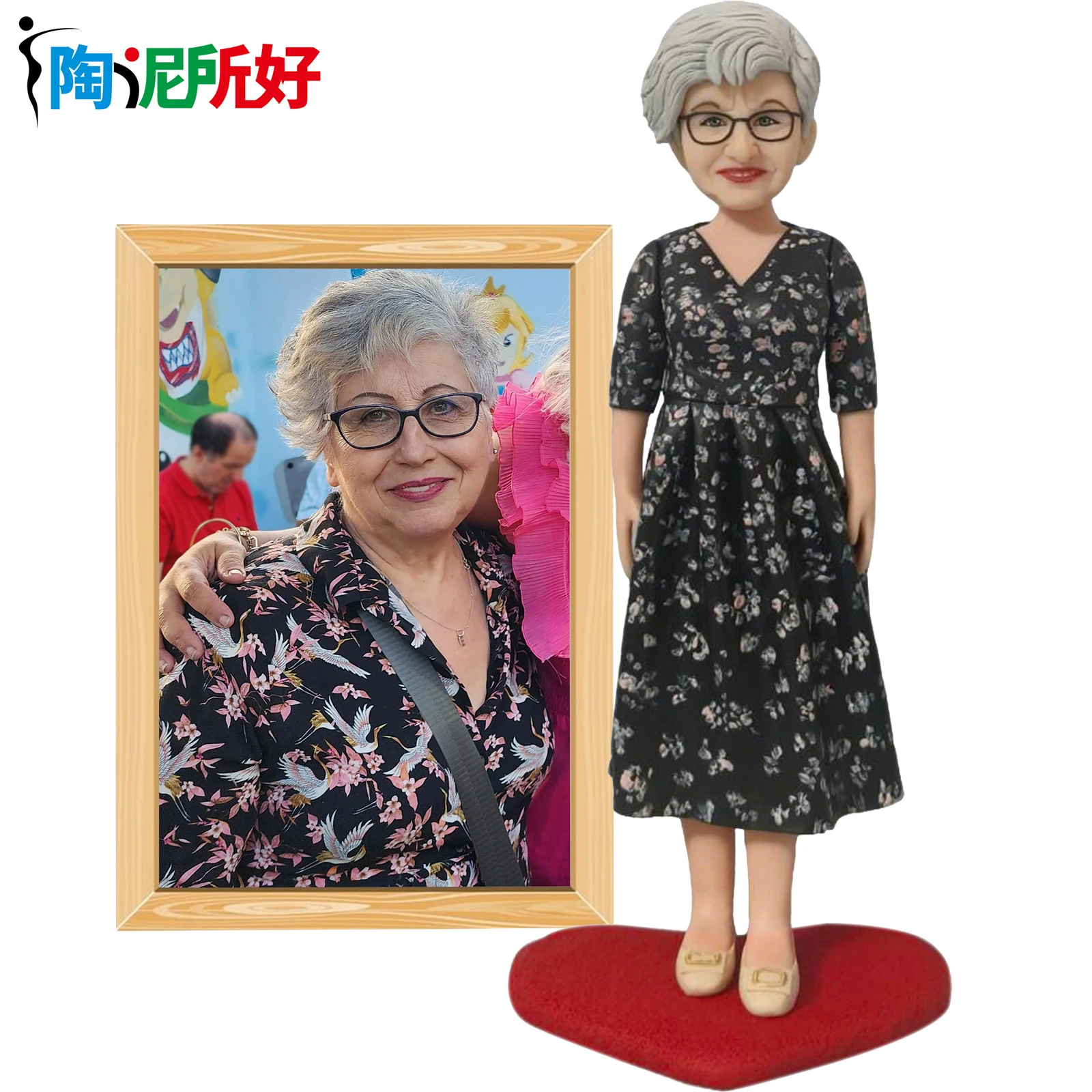 Clay Doll Bobbleheads Figurines Customized ,Bespoke Gift for girlfriend,Personalized figures Sculptures Statue with Photos
Clay Doll Bobbleheads Figurines Customized ,Bespoke Gift for girlfriend,Personalized figures Sculptures Statue with Photos