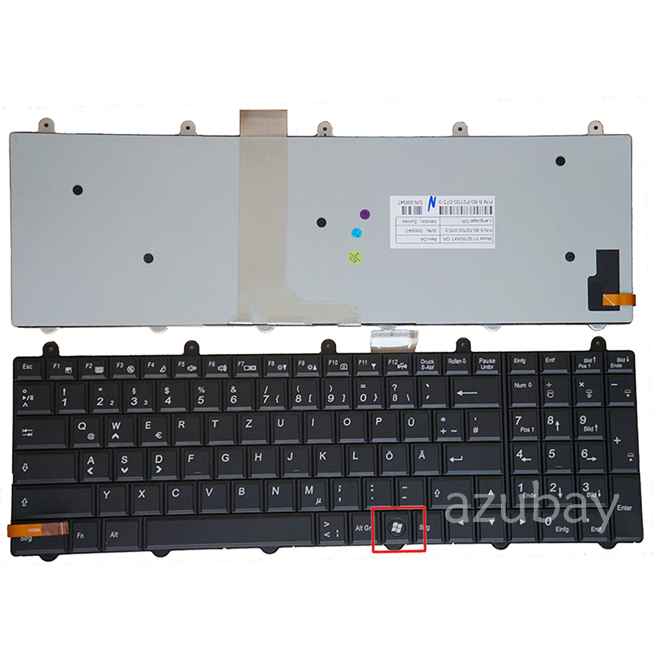 TR NW SD GR KR Keyboard For Clevo P150EM P170EM P370EM P570WM P370EM3 P570WM3 P150SM P170SM P270WM P157SM P177SM P370SM P375SM
TR NW SD GR KR Keyboard For Clevo P150EM P170EM P370EM P570WM P370EM3 P570WM3 P150SM P170SM P270WM P157SM P177SM P370SM P375SM