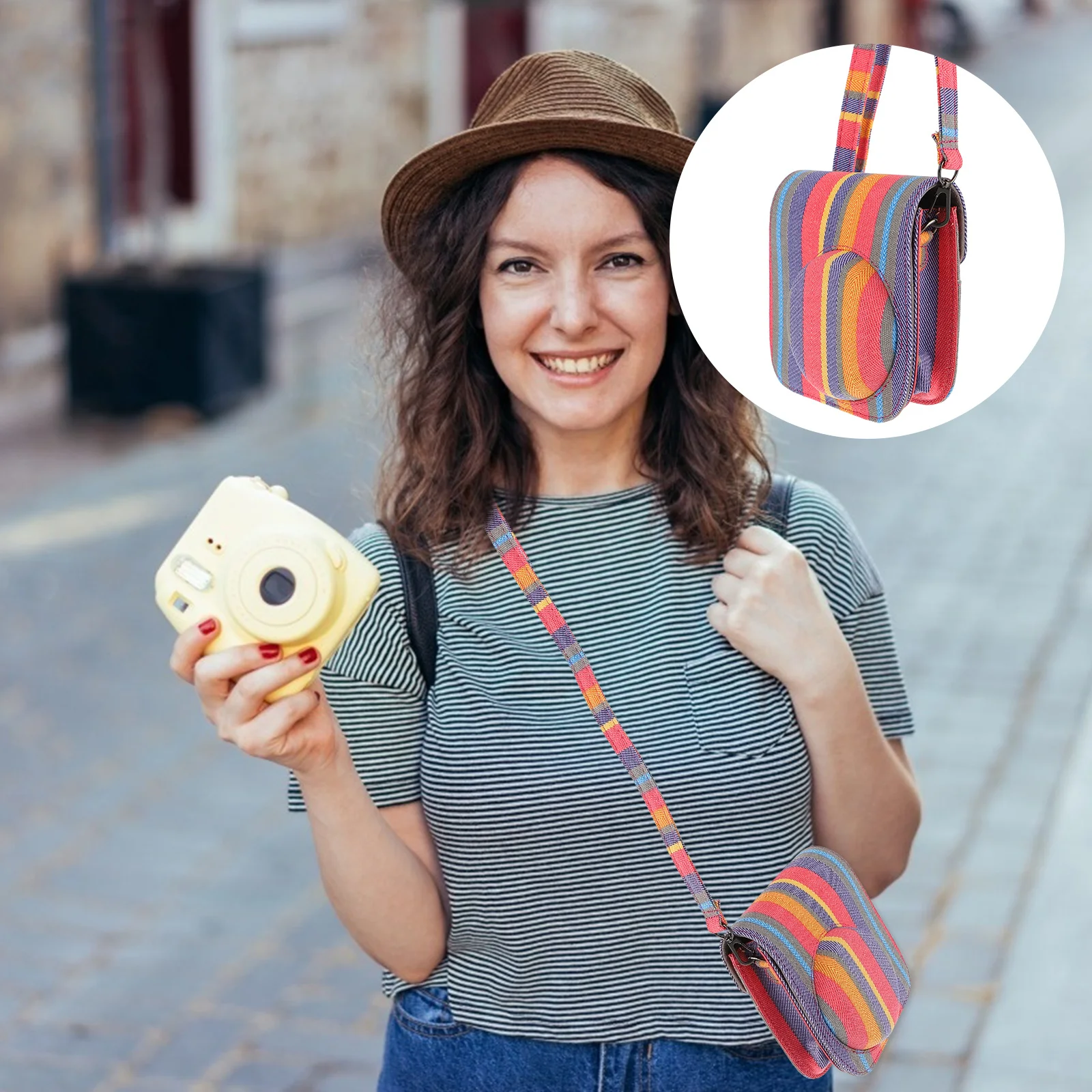 Camera Case Compatible with Fujifilm 8 9 Adjustable Shoulder Strap Practical for Hiking Camping Commuting
Camera Case Compatible with Fujifilm 8 9 Adjustable Shoulder Strap Practical for Hiking Camping Commuting