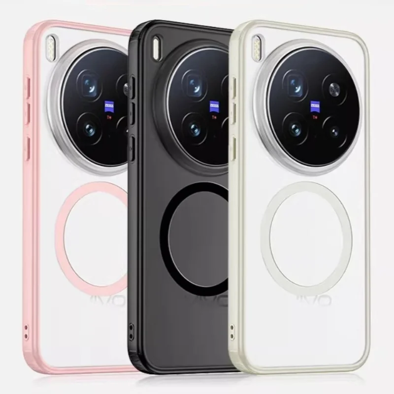 For Magsafe Case For Vivo X300 Ultra Case Luxury Matte Magnetic Acrylic Protective Back Cover
For Magsafe Case For Vivo X300 Ultra Case Luxury Matte Magnetic Acrylic Protective Back Cover
