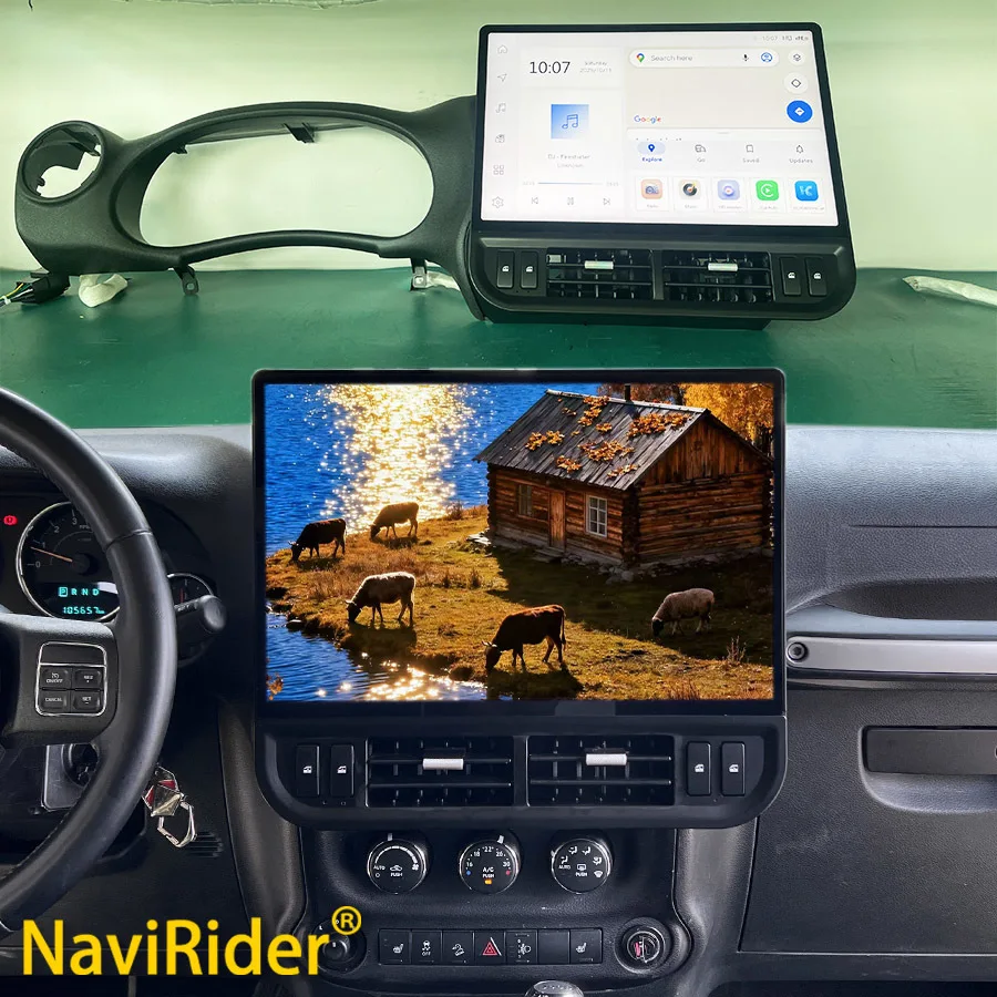 16,8-дюймовый автомобильный радиоприемник Android 13, сенсорный экран для Jeep Wrangler 2011-2017, мультимедийный видеоплеер Carplay Hicar, авто GPS-навигация
16,8-дюймовый автомобильный радиоприемник Android 13, сенсорный экран для Jeep Wrangler 2011-2017, мультимедийный видеоплеер Carplay Hicar, авто GPS-навигация