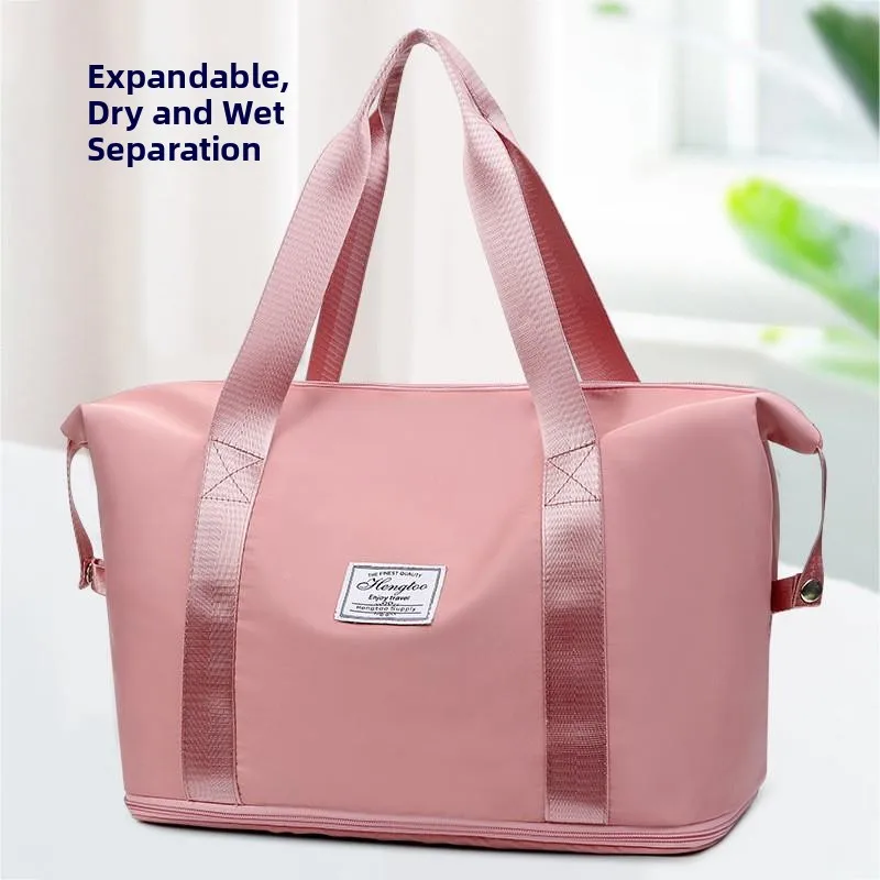 Large Capacity Travel Bag Yoga Fitness Handbag Women's Dry Wet Separation Short Trip Storage Luggage Bag Single Shoulder Bag
Large Capacity Travel Bag Yoga Fitness Handbag Women's Dry Wet Separation Short Trip Storage Luggage Bag Single Shoulder Bag