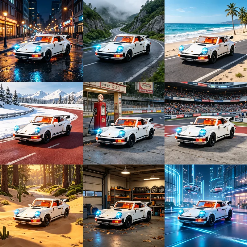 (Only lamp group)Led Lighting Kit For LEGO 10295 Creator Expert Porsche 911 Car with battery box building block bricks
(Only lamp group)Led Lighting Kit For LEGO 10295 Creator Expert Porsche 911 Car with battery box building block bricks