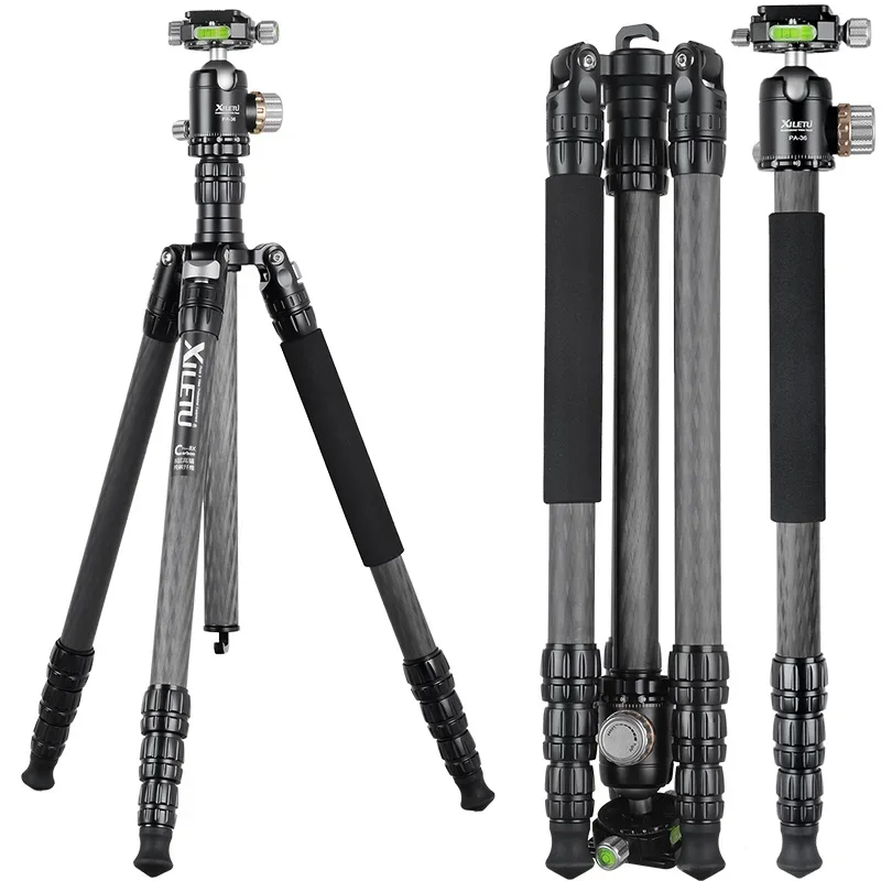 XILETU PA-2C36 High Quality Professional DSLR Video Camera Tripod Carbon Fiber tripod
XILETU PA-2C36 High Quality Professional DSLR Video Camera Tripod Carbon Fiber tripod