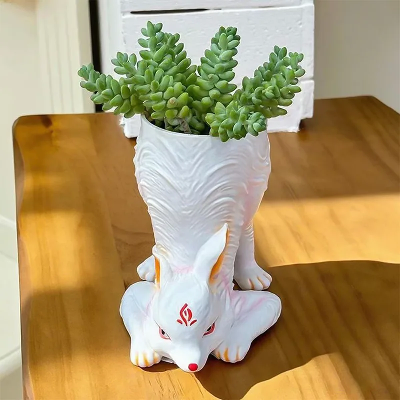 Новый креативный цветочный горшок «Лиса» 2026 года, кашпо для суккулентов и зеленых растений, декор для гостиной, балкона, офиса, рабочего стола
Новый креативный цветочный горшок «Лиса» 2026 года, кашпо для суккулентов и зеленых растений, декор для гостиной, балкона, офиса, рабочего стола