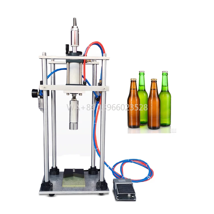 Полуавтоматическая пневматическая укупорочная машина небольшого типа для бутылок вина, пресс-машина с короной и крышкой
Полуавтоматическая пневматическая укупорочная машина небольшого типа для бутылок вина, пресс-машина с короной и крышкой