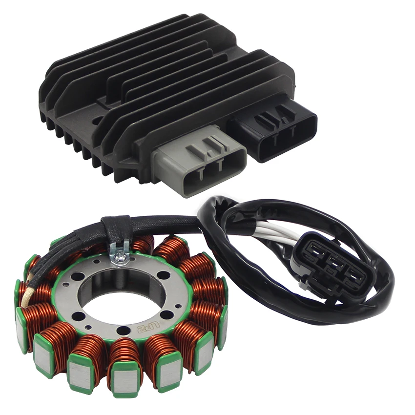 For Kawasaki ZX600 Ninja ZX6R ZX-6R / ZX1000 Ninja ZX10R 21003-0083 /21066-0731 Motorcycle Stator Coil + Regulator Rectifier Set
For Kawasaki ZX600 Ninja ZX6R ZX-6R / ZX1000 Ninja ZX10R 21003-0083 /21066-0731 Motorcycle Stator Coil + Regulator Rectifier Set