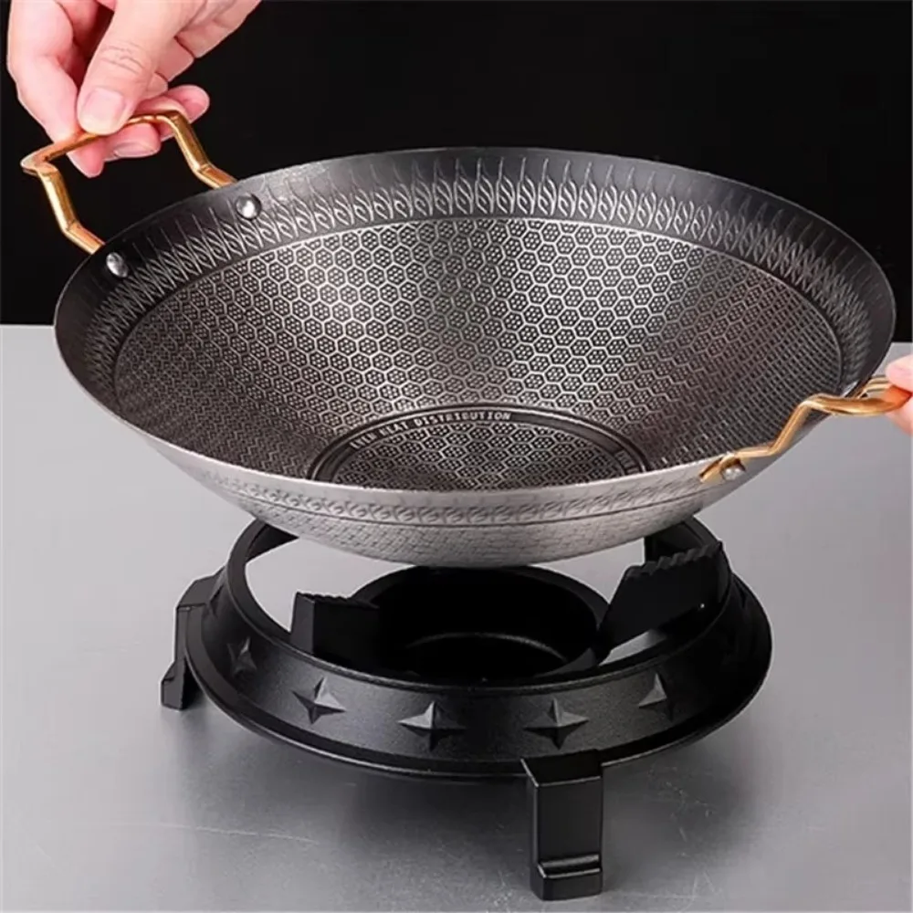 Durable Stainless Steel Stove Pot 24/26/28cm Non Stick Dry Boiler with Handle Honeycomb Wok Household
Durable Stainless Steel Stove Pot 24/26/28cm Non Stick Dry Boiler with Handle Honeycomb Wok Household