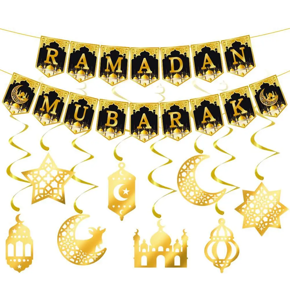 Eid Mubarak Burlap Banner with Moon and Star Signs Ramadan Mubarak Bunting Banner for Mantle Fireplace Hanging Decorations
Eid Mubarak Burlap Banner with Moon and Star Signs Ramadan Mubarak Bunting Banner for Mantle Fireplace Hanging Decorations