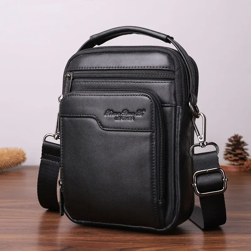 New leather men's crossbody 7-inch mini shoulder bag cowhide portable multi-function mobile phone fanny pack large capacity retr
New leather men's crossbody 7-inch mini shoulder bag cowhide portable multi-function mobile phone fanny pack large capacity retr