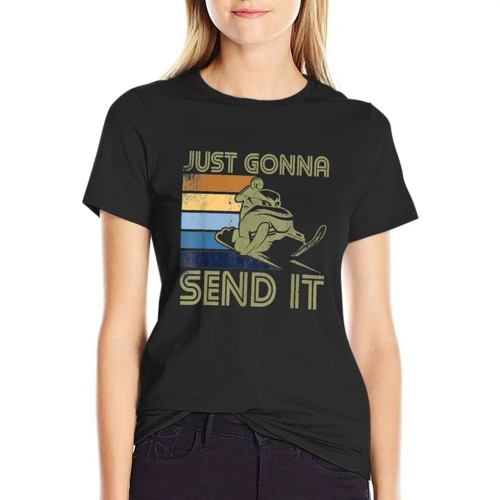 Just Gonna Send it - Funny Snowmobile winter Gear Gifts T-shirt female Female clothing western t shirts for Women
Just Gonna Send it - Funny Snowmobile winter Gear Gifts T-shirt female Female clothing western t shirts for Women