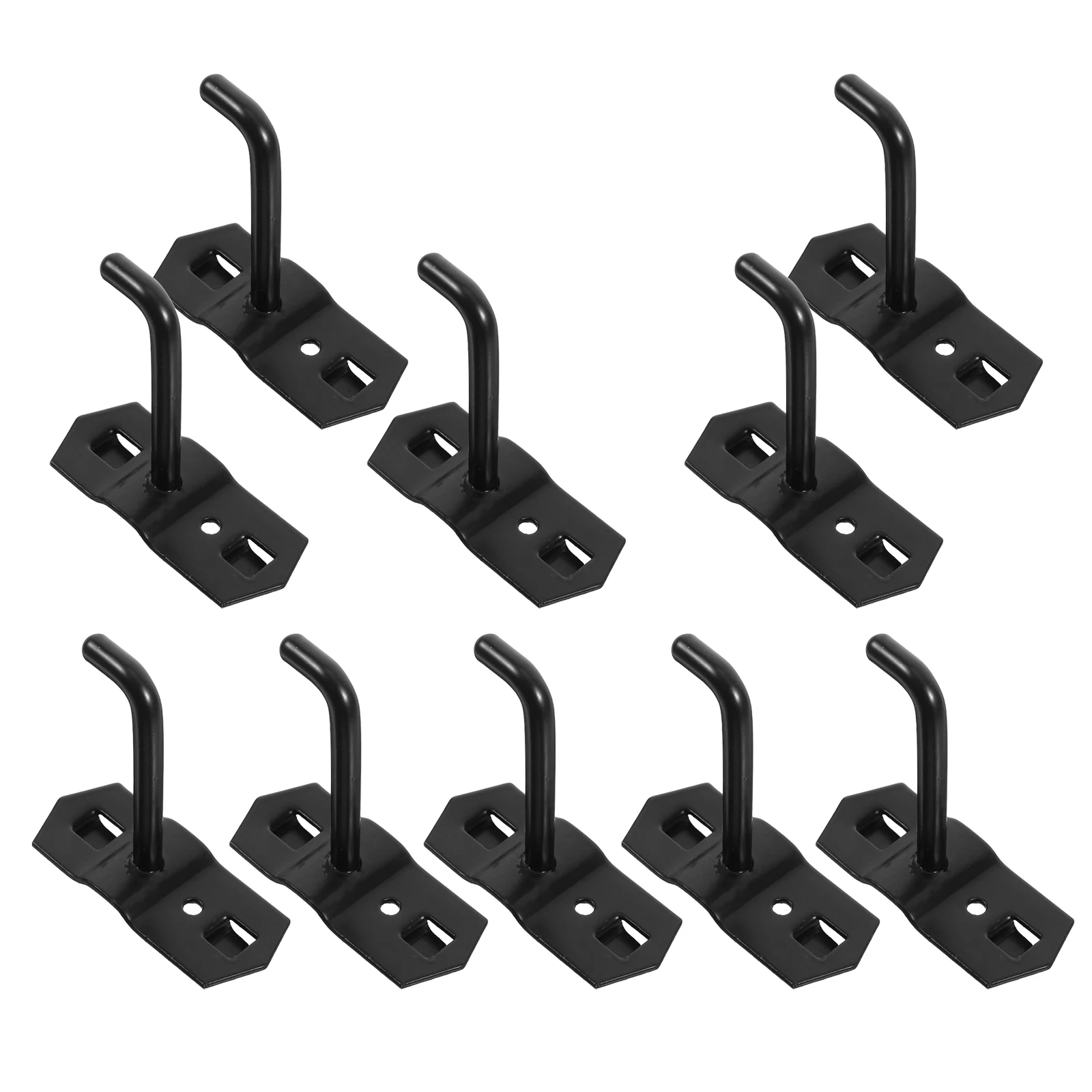 10pcs Black Square Hole Pegboard Hooks Tool Mountable Heavy Duty Brackets Adjustable Shelf Organizers Storage
10pcs Black Square Hole Pegboard Hooks Tool Mountable Heavy Duty Brackets Adjustable Shelf Organizers Storage