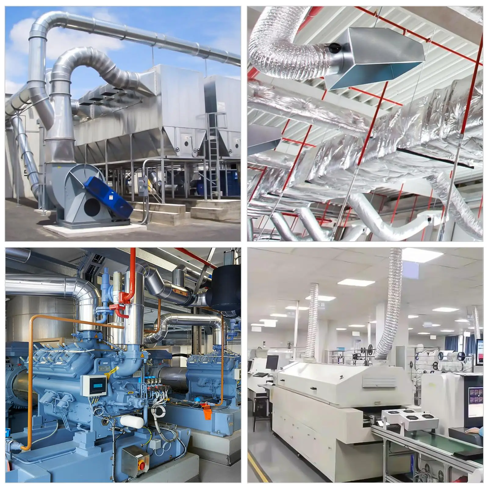 High Temperature Resistant Thickened Aluminum Foil Telescopic Air Duct Exhaust Vent Dryer Duct Hose Ventilation Hose HVAC
High Temperature Resistant Thickened Aluminum Foil Telescopic Air Duct Exhaust Vent Dryer Duct Hose Ventilation Hose HVAC
