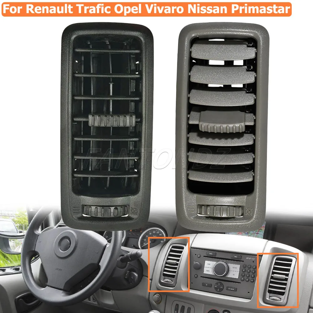 Heating Grille Diffuser Center Panel For Renault Trafic Opel Vauxhall Vivaro Nissan Primastar Dash Air Vent Black Grey
Heating Grille Diffuser Center Panel For Renault Trafic Opel Vauxhall Vivaro Nissan Primastar Dash Air Vent Black Grey