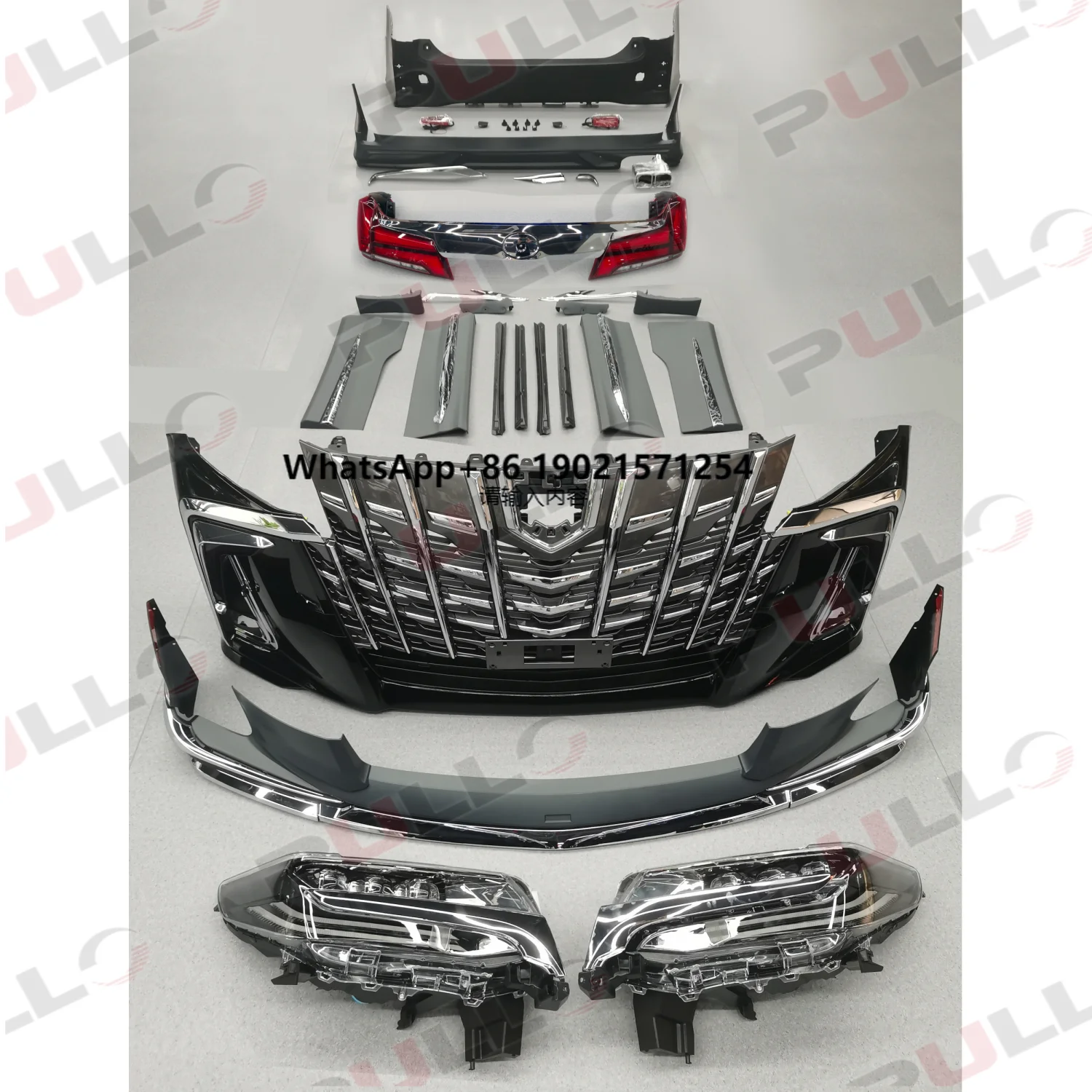 Auto Accessories Car Bumpers Grille Front Lamps Rear Lamps Tail Throat for Alphard 2015-2018 to 2019-2020 Modelista Sc Model
Auto Accessories Car Bumpers Grille Front Lamps Rear Lamps Tail Throat for Alphard 2015-2018 to 2019-2020 Modelista Sc Model