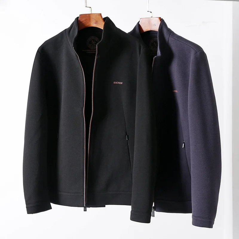 Casual Men's Spring Jaet 2023 Busin Sle Stand Collar Modal Fabric Long Sve Zipper Closure Faionable Top
Casual Men's Spring Jaet 2023 Busin Sle Stand Collar Modal Fabric Long Sve Zipper Closure Faionable Top