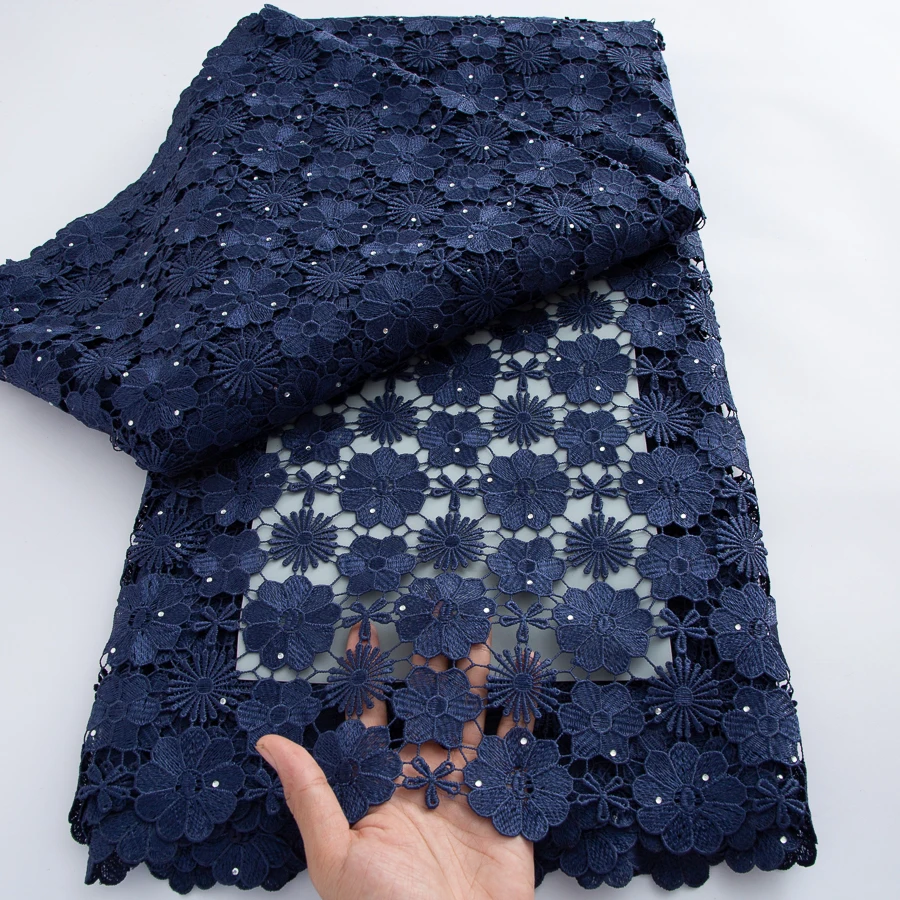 French Cord Guipure Fabric 2026 High Quality 5Y Knitted Water Soluble Nigerian African Lace Fabric for Wedding Dress Sewing
French Cord Guipure Fabric 2026 High Quality 5Y Knitted Water Soluble Nigerian African Lace Fabric for Wedding Dress Sewing
