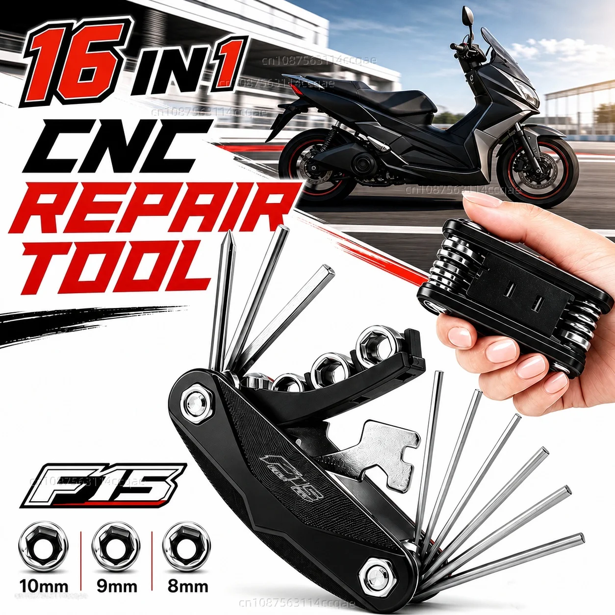 For Malaguti F15 Firefox 1997-2005 Motorcycle Tool Repair Kit Multifunctional Screwdriver Wrench Hex Key Set Portable Bike
For Malaguti F15 Firefox 1997-2005 Motorcycle Tool Repair Kit Multifunctional Screwdriver Wrench Hex Key Set Portable Bike